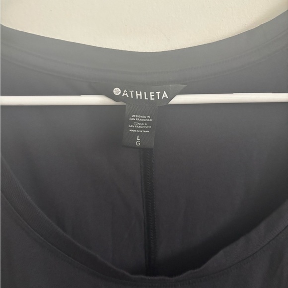 Athleta Stratus Il Tee Top Black 988022 Size L Long Sleeve - Picture 6 of 8